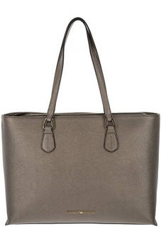 Вместительная сумка с одним отделом с длинными ручками Emporio Armani