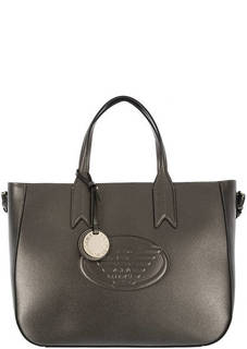 Вместительная сумка с одним отделом на молнии Emporio Armani