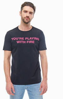 Хлопковая футболка с короткими рукавами Replay