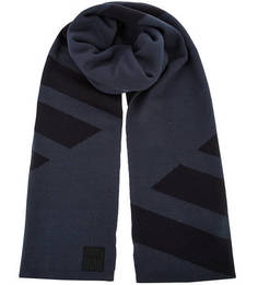 Шарф синего цвета EA7