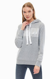 Толстовка серого цвета с вышивкой Replay