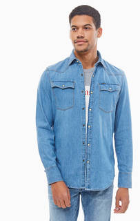Рубашка из денима на кнопках G Star RAW