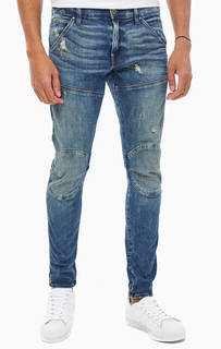 Джинсы скинни с рваными деталями 5620 G Star RAW