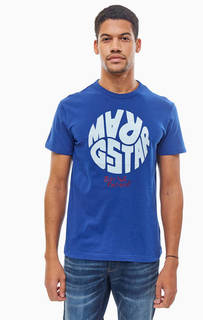 Хлопковая футболка с декоративной отделкой G Star RAW