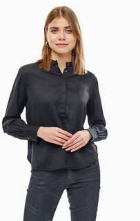 Черная блуза на пуговицах G Star RAW