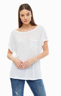 Футболка из вискозы с карманом Patrizia Pepe