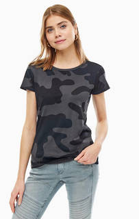 Хлопковая футболка с камуфляжным принтом G Star RAW