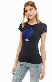 Хлопковая футболка с декоративной отделкой G Star RAW