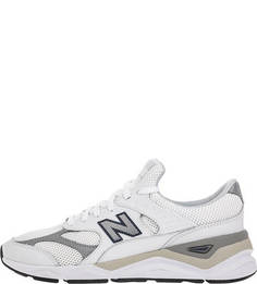 Белые кроссовки со светоотражающими вставками Х-90 New Balance