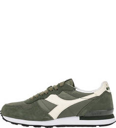 Текстильные кроссовки с замшевыми вставками Camaro Diadora