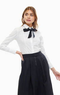 Приталенная рубашка из хлопка с лентой G Star RAW