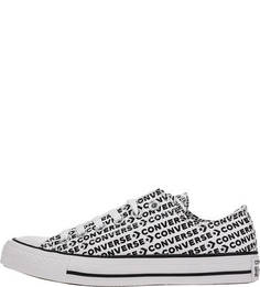 Текстильные кеды с логотипом бренда Converse