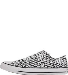 Текстильные кеды с логотипом бренда Converse