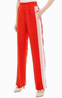 Брюки с контрастными лампасами Pinko