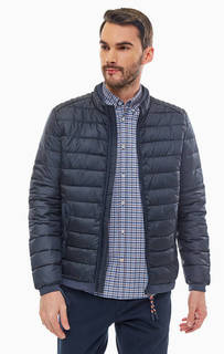 Легкая куртка синего цвета с застежкой на молнию Lerros