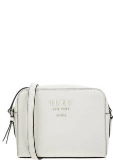 Маленькая сумка через плечо из зерненой кожи Dkny