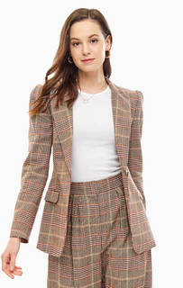 Приталенный пиджак в клетку Tommy X Zendaya