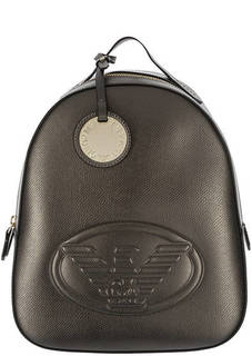 Городской рюкзак среднего размера с брелоком Emporio Armani