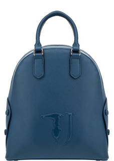 Синий рюкзак с короткими ручками Trussardi Jeans