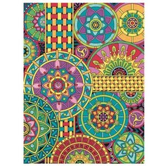 Dimensions Раскраска Мандала