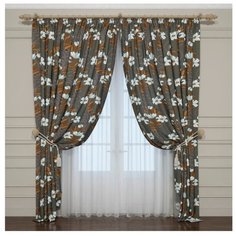 Фотошторы Сирень Теодис на