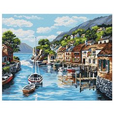 Мосфа Картина по номерам Лодки