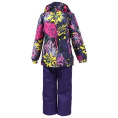 Комплект с полукомбинезоном Huppa