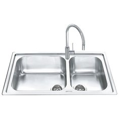 Врезная кухонная мойка smeg