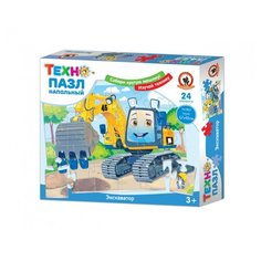 Пазл Русский стиль Экскаватор