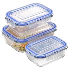 Loraine Набор жаропрочных мисок