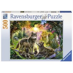 Пазл Ravensburger Семья волков