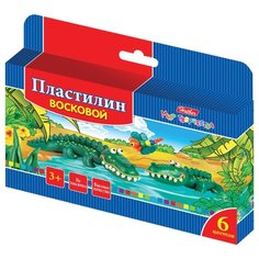Пластилин Hatber Забавные