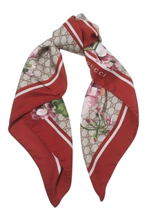 Шарф с принтом Gucci