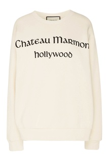 Свитшот с надписью “Chateau Marmont” Gucci