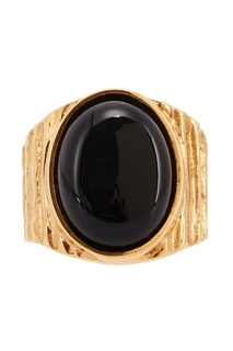 Позолоченный перстень с агатом Rima Copine Jewelry