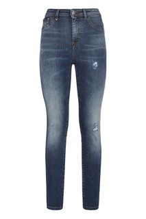 Укороченные джинсы-скинни Philipp Plein