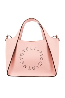 Розовая сумка с логотипом Stella Mc Cartney