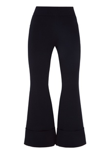 Черные расклешенные брюки Stella Mc Cartney