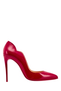 Красные лаковые туфли Hot Chick 100 Christian Louboutin