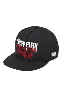 Бейсболка с вышивкой и принтом Philipp Plein