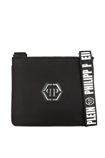 Черная сумка с нашивкой Philipp Plein
