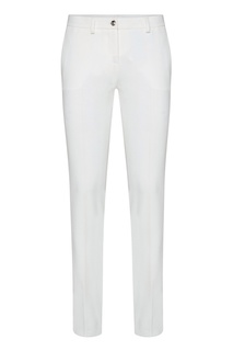 Белые брюки со стрелками Philipp Plein