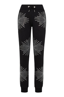 Черные брюки с кристаллами Philipp Plein