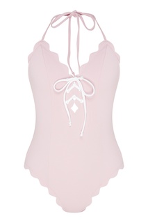 Розовый купальник со шнуровкой Marysia