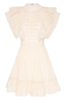 Платье с оборками Zimmermann