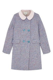 Двубортное пальто Gucci Kids