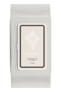 Салфетки для снятия макияжа. T.E.N. Cremor Cleansing Veil, 70 ps. Cremorlab