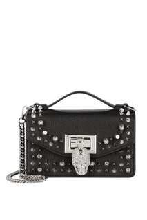 Кожаная сумка с отделкой Philipp Plein