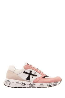 Розово-белые кроссовки Premiata