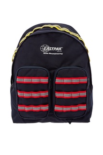 Красно-синий рюкзак Eastpak x White Mountaineering Doublr